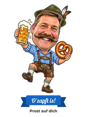 Karikatur: Oktoberfest