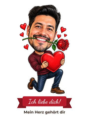 Karikatur: Valentinstag